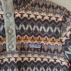 Green Fleece Pullover Recycled Polyest 